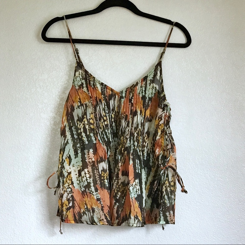 Beautiful sheer RVCA top